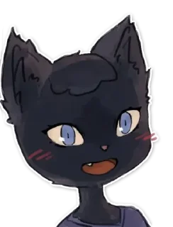 😀 emoji Кот Telegram sticker 23 of 24