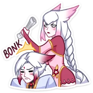 😡 emoji Мари и Хидэ @Nyasticks Telegram sticker 24 of 49