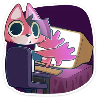 😳 emoji Лис Рик (вк. без надписей) Telegram sticker 16 of 48