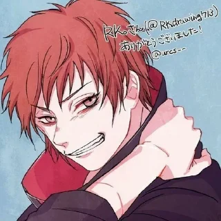 😁 emoji Sasori Telegram sticker 6 of 88