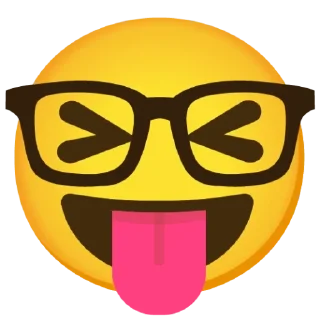 🌟 emoji 🤓🤓 Telegram sticker 19 of 43