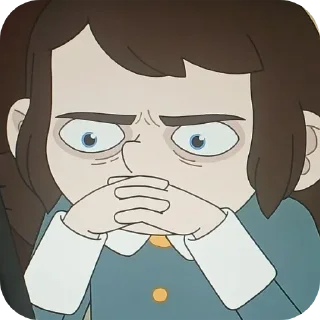 😑 emoji Abaddon - Haunted Hotel Telegram sticker 8 of 74