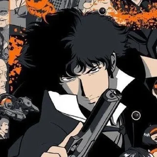 🚬 emoji Spike Spiegel @kanikitto @thelasnochess Telegram sticker 12 of 81