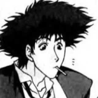 🚬 emoji Spike Spiegel @kanikitto @thelasnochess Telegram sticker 6 of 81