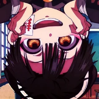 💀 emoji hanakokun!!(≡^∇^≡) Telegram sticker 8 of 51