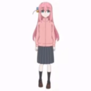 🌟 emoji Bocchi the rock Telegram sticker 17 of 39