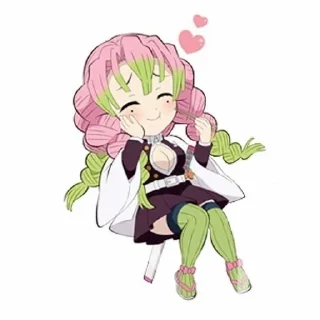 🌟 emoji Митсури x Шинобу Telegram sticker 8 of 49