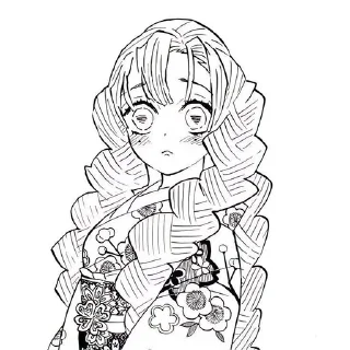 🌟 emoji Митсури x Шинобу Telegram sticker 21 of 49