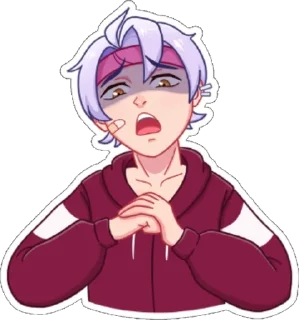 😢 emoji тоши (вк) Telegram sticker 9 of 48