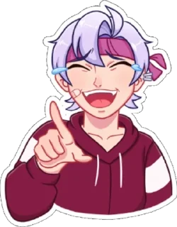 😂 emoji тоши (вк) Telegram sticker 11 of 48