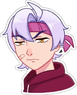 😠 emoji тоши (вк) Telegram sticker 16 of 48