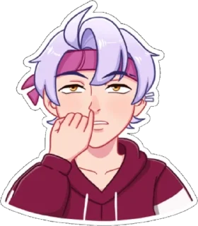 😯 emoji тоши (вк) Telegram sticker 8 of 48
