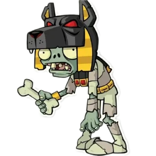 🐺 emoji Растения против зомби 2 зомби Telegram sticker 10 of 81