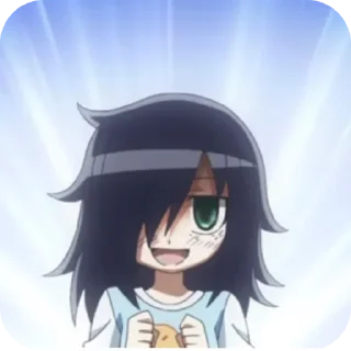 👍 emoji Томоко Куроки Telegram sticker 7 of 16