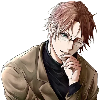 😎 emoji @anime_stickerr Аниме Куны Telegram sticker 19 of 25
