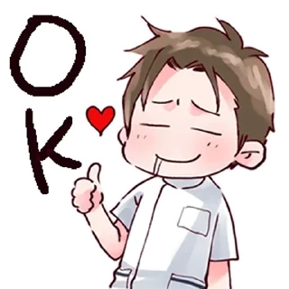 😎 emoji @anime_stickerr Аниме Куны Telegram sticker 13 of 25