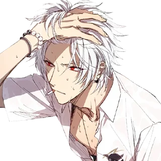 😎 emoji @anime_stickerr Аниме Куны Telegram sticker 9 of 25