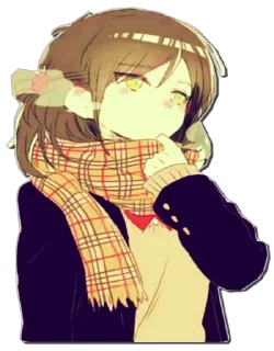 ❤️ emoji Аниме @anime_Stickerr Telegram sticker 6 of 22