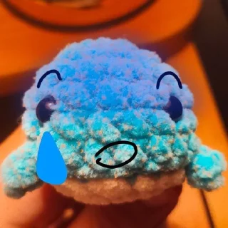 😰 emoji голубой кит в крапинку от @sha Telegram sticker 19 of 26
