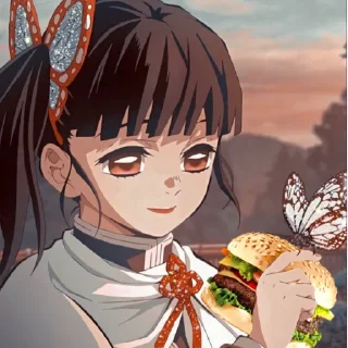 🍔 emoji Канао Telegram sticker 5 of 61
