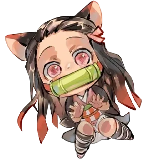 😶 emoji ♡ незуко камадо ♡ Telegram sticker 5 of 50