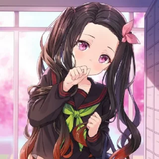 🌸 emoji Незуко 🌸 Камадо Telegram sticker 14 of 18