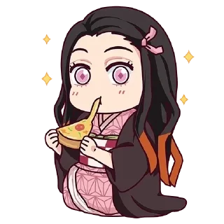 🍕 emoji ♡ незуко камадо ♡ Telegram sticker 23 of 50