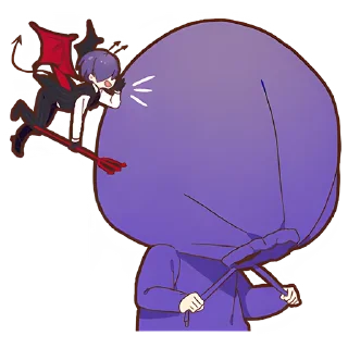 😤 emoji Маленький-кун @nyasticks Telegram sticker 17 of 38