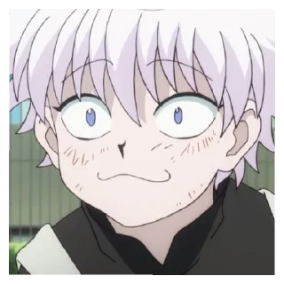 😊 emoji Киллуа Золдик Telegram sticker 11 of 25