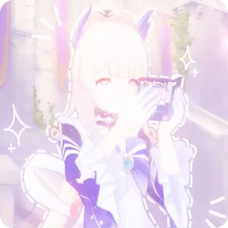 🐬 emoji Кокоми моя дочь :: @elyyysiani Telegram sticker 9 of 49