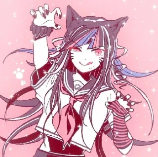 😼 emoji Ibuki Mioda best (2) Telegram sticker 3 of 60