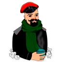 😷 emoji Белый Светоч Telegram sticker 1 of 38