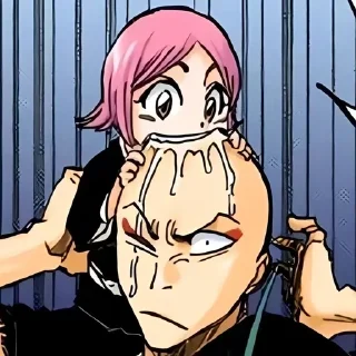 😋 emoji Bleach colored manga @xkysluv Telegram sticker 13 of 40