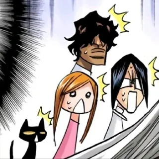 😱 emoji Bleach colored manga @xkysluv Telegram sticker 18 of 40