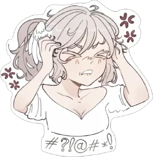 😡 emoji Te Lin ✿⁠ Telegram sticker 6 of 31