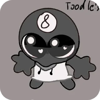 🐱 emoji Тупой шар Telegram sticker 9 of 13