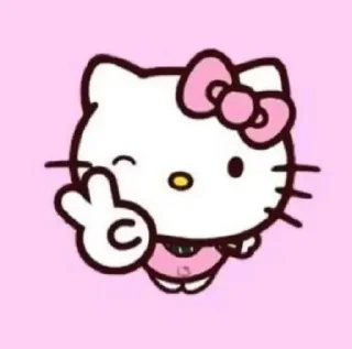 ✌️ emoji китти Telegram sticker 17 of 30