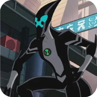 Sticker from Ben 10 aliens @Blackstalker1