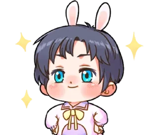 ✨ emoji Кролик-кун - @tg_sticks Telegram sticker 11 of 31