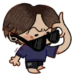 🤨 emoji Геройчики by @sidisoj Telegram sticker 23 of 49