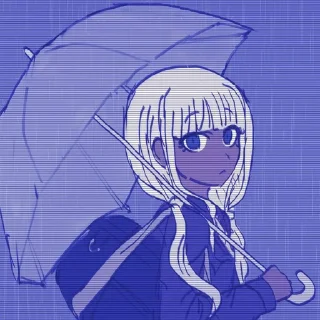 🩸 emoji @kagehk 𝑷𝒓𝒆-𝑨𝒏𝒈𝒊𝒆 Telegram sticker 6 of 11