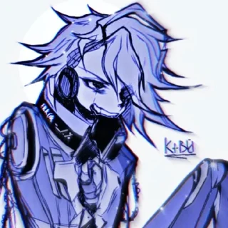 ⚙️ emoji @kagehk 𝐾𝐼-𝐵𝑂 𝑥 𝐾𝑜𝑘𝑖𝑐ℎ𝑖 Telegram sticker 23 of 58