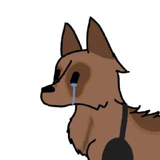 😢 emoji Стикиры Затменички:> Telegram sticker 23 of 25