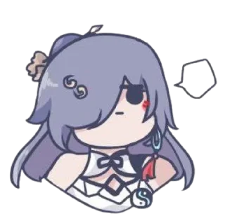😐 emoji Honkai 4 Telegram sticker 1 of 120