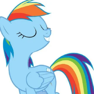 🌈 emoji Бандитка Кочо Радуга Telegram sticker 6 of 46