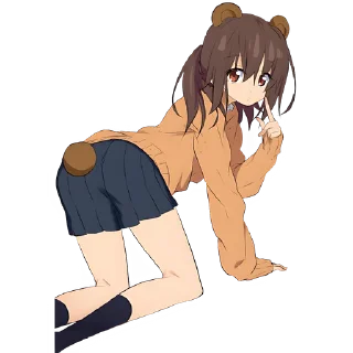 😁 emoji Томная-тян @Nyasticks Telegram sticker 17 of 41