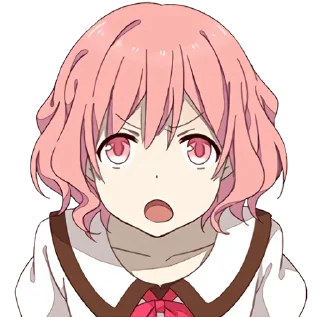 😨 emoji Бака-тян @nyasticks Telegram sticker 10 of 41