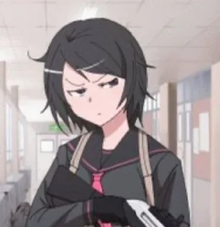 🙄 emoji morimiya middle school shootin Telegram sticker 5 of 12