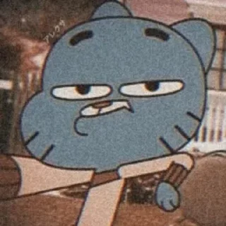 😎 emoji Gumball від @rin_rin66 Telegram sticker 18 of 91