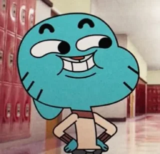😁 emoji Gumball від @rin_rin66 Telegram sticker 20 of 91